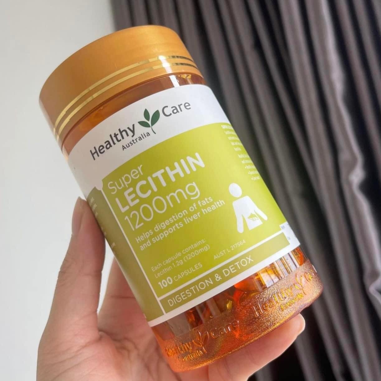 Healthy Care-Super Lecithin 1200mg 100 Capsules